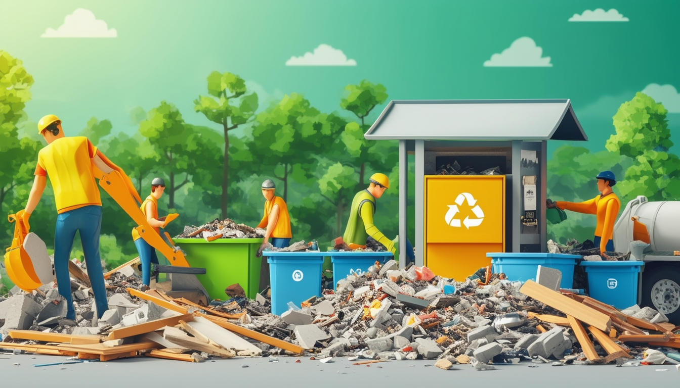 découvrez comment recycler efficacement vos déchets de chantier en matériaux réutilisables. optimisez vos projets de construction tout en respectant l'environnement grâce à nos conseils pratiques et astuces de réutilisation.